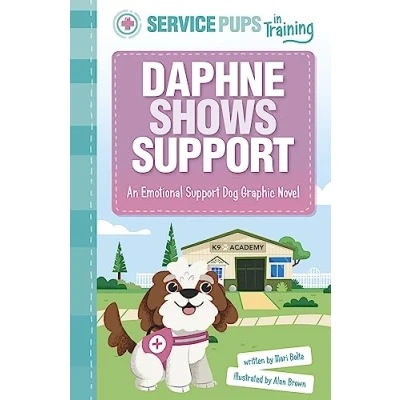 Afbeelding van Service Pups in Training Daphne Shows Support