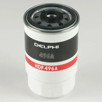 Afbeelding van DELPHI HDF496 Brandstoffilter Opschroeffilter, Filter insert AUDI: Cabriolet B4, A6 C4 Saloon, FIAT: Ducato II Platform/Chassis