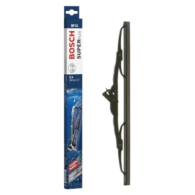 Afbeelding van Bosch Super Plus SP11 conventionele ruitenwisserbladen, lengte: 280 mm, 1 voorbezem, voor voertuigen met stuur/stuur rechts alleen (UK)