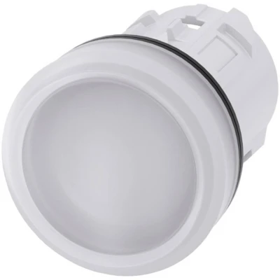 Afbeelding van Siemens 3SU1001 6AA60 0AA0 Verlichte melder Plat Wit 1 stuk(s)