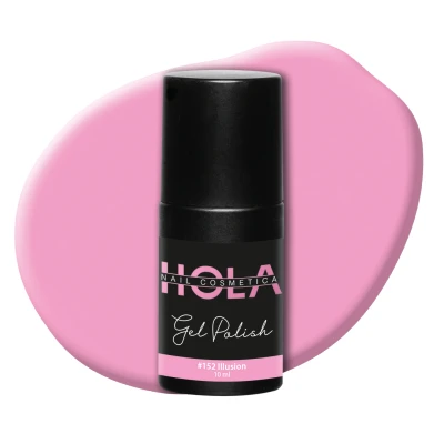 Afbeelding van Gelpolish #152 Illusion 10ml Roze Gelnagellak Hola