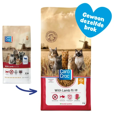 Afbeelding van Carocroc Kat Lam 2 KG