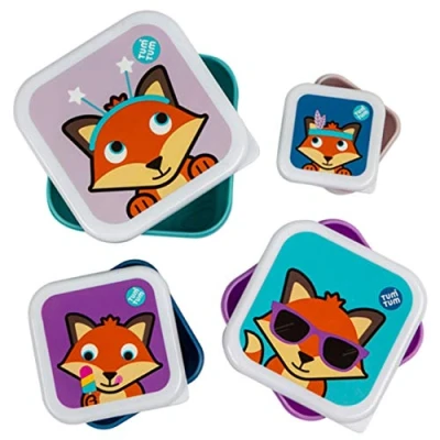 Afbeelding van TUM El Zorro Felicity lunchbox voor kinderen, BPA vrij, kinderen