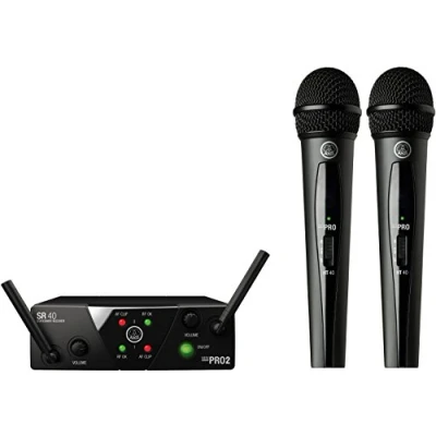 Afbeelding van AKG Pro Audio Draadloos microfoonsysteem, zwart (MINI2VOC US25A/C)