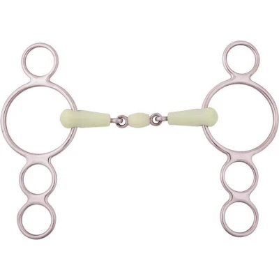 Afbeelding van BR Watertrens Apple Mouth 4 rings 18mm RVS 12,5cm