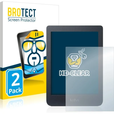 Afbeelding van BROTECT Screenprotector voor Kobo Nia Folie Beschermfolie transparant (2 Stuks)