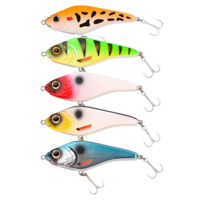 Afbeelding van Spro The Rapper 128 SLS Jerkbait UV Firetiger