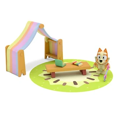Afbeelding van BLUEY Mini Speelset Bingo&#039;s Speelkamer Incl. accessoires en Speelfiguurtje Bingo