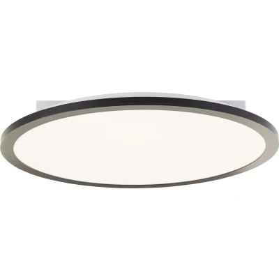 Afbeelding van BRILLIANT LED plafondpaneel, 42 cm, 2400 lm, 4000 K, aluminium, zwart