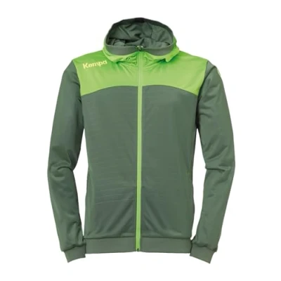 Afbeelding van Kempa Emotion 2.0 Jas met Capuchon Kind Dragon Groen Hope Maat 140
