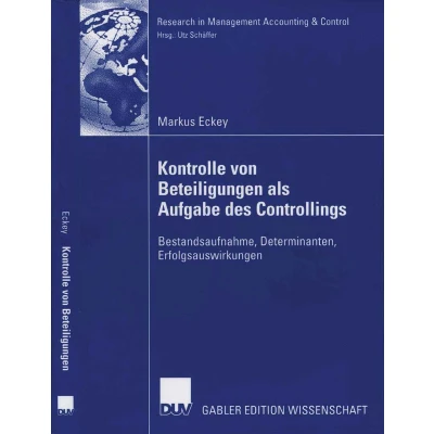 Afbeelding van Kontrolle von Beteiligungen als Aufgabe des Controllings