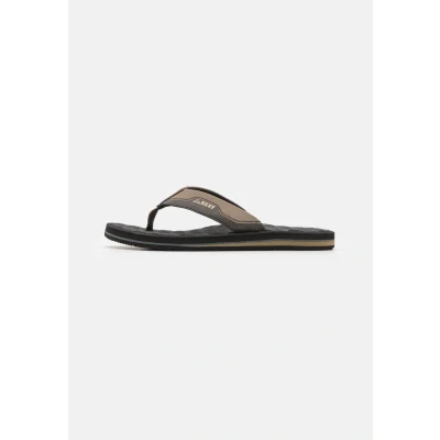 Afbeelding van Reef THE Ripper Teensandalen, Heren, Maat: 42, Black/tan Textiel/ synthetisch