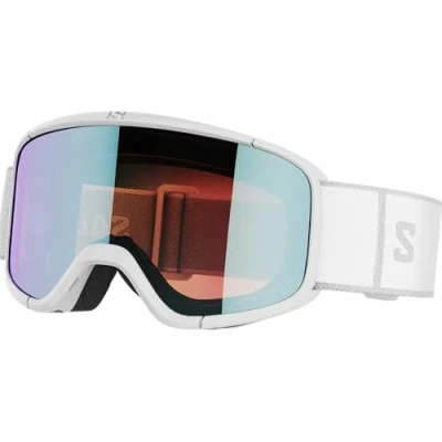 Afbeelding van SALOMON Aksium 20 Access Skimasker, uniseks, ideaal voor skiën en snowboarden, wit, eenheidsmaat