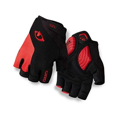 Afbeelding van Giro Strade Dure Supergel Handschoenen, black/bright red Handschoenmaat XL
