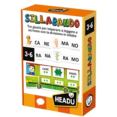 Afbeelding van Headu It54945 educatief spel voor kinderen van 3 tot 6 jaar, gemaakt in Italië