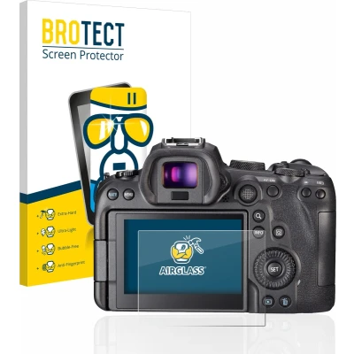 Afbeelding van BROTECT Screenprotector voor Canon EOS R6 Folie Beschermfolie Beschermglas transparant