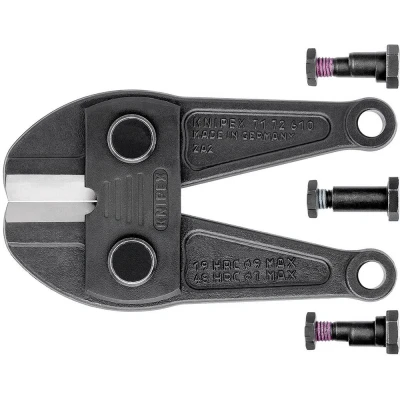 Afbeelding van Knipex 71 79 610 Reservekop incl. schroeven voor boutenschaar 72