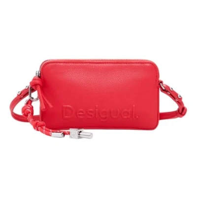 Afbeelding van Desigual Schoudertas Julia Crossbody Bag Coral Koraalrood