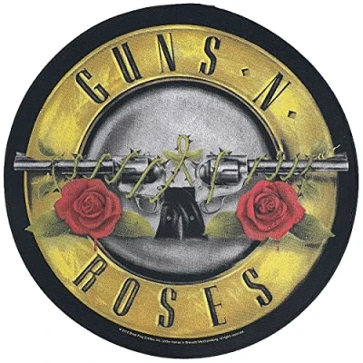 Afbeelding van Guns N&#039; Roses Bullet Logo Rugpatch Multicolours