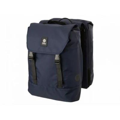 Afbeelding van DWR Dubbele Fietstas Urban Waterafstotend Blauw 36L Ruime Inhoud 3M Reflectie