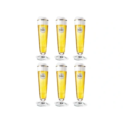 Afbeelding van Warsteiner Bierglazen Op Voet 300 ml 6 Stuks