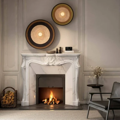 Afbeelding van Forestier Grass L wandlamp, groen