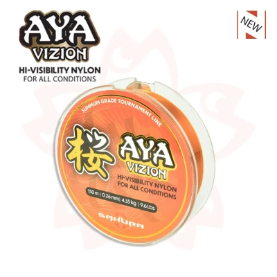 Afbeelding van Sakura Aya Oranje 150m Maat : 0.21mm