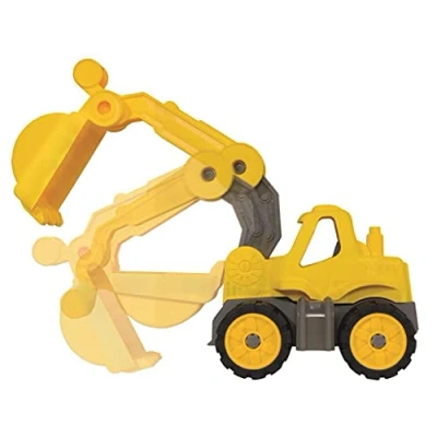 Image de Mini pelleteuse BIG Power Worker Jaune