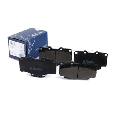 Afbeelding van TOMEX brakes TX 13 81 Remblokkenset Vooras Met akoestische slijtagewaarschuwing TOYOTA: Land Cruiser 80, Prado 90