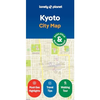 Afbeelding van Map Lonely Planet Kyoto City