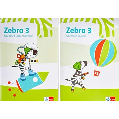 Afbeelding van Zebra 3. Paket: Arbeitsheft Lesen/Schreiben und Sprache Klasse 3