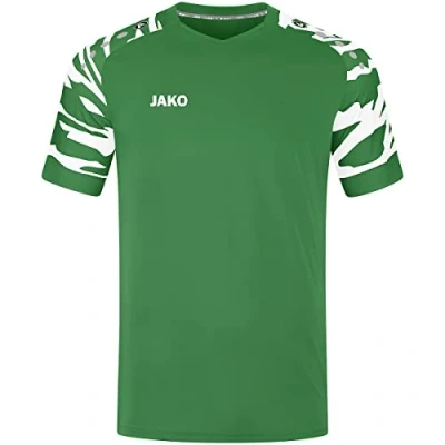 Afbeelding van JAKO Shirt Wild Korte Mouw Groen Wit Maat S