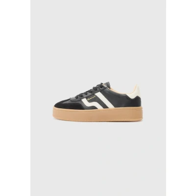 Afbeelding van GANT Cuzmani Sneakers laag, Dames, Maat: 36, Black/off white Leer