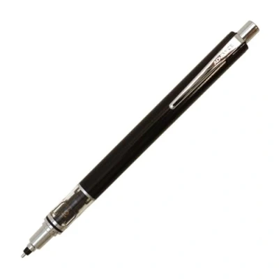 Afbeelding van uni Vulpotlood zwart 0,5 mm (M5 5591P.24) voor schoon schrijven