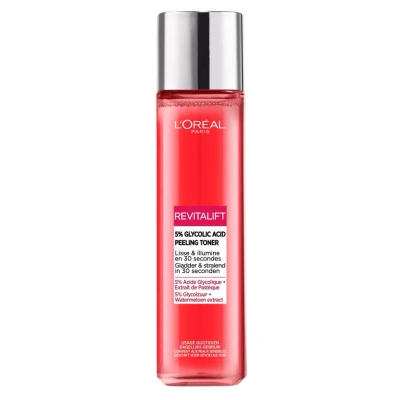 Afbeelding van 6x L&#039;Oréal Revitalift 5% Glycolic Acid Peeling Toner 180 ml