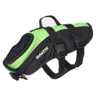 Afbeelding van Baltic Hondenzwemvest Mascot Groen / Zwart XS 0 3 kg