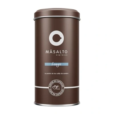 Afbeelding van Másalto Lungo Koffiecups 100% Arabica Specialty Coffee Geschikt voor Nespresso® Ambachtelijk Belgisch gebrand 25 stuks