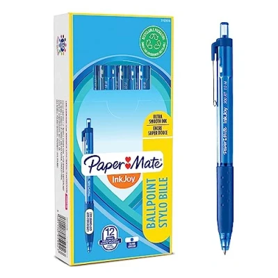 Afbeelding van Balpen Papermate Inkjoy 300RT Blauw