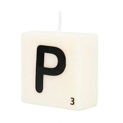 Afbeelding van Paperdreams Letterkaarsje P
