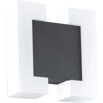 Afbeelding van EGLO Sitia Buitenverlichting IP44 Wandlamp 2 Lichts Antraciet Wit
