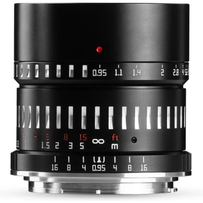 Afbeelding van TT Artisan Cameralens 50mm F0.95 for M43, black + silver