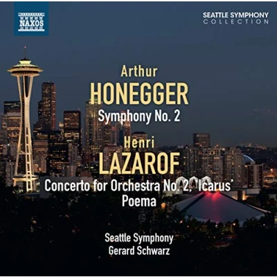 Afbeelding van Gerard Schwarz &amp; Seatlle So Honegger: Symphony No.2 (CD)