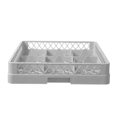 Afbeelding van Hendi Vaatwaskorf &#039;&#039;Glaswerk&#039;&#039; 9 vakken 500x500x(H)104mm