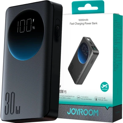 Afbeelding van Joyroom powerbank 10000mAh 30W zwart (JR PBF01)