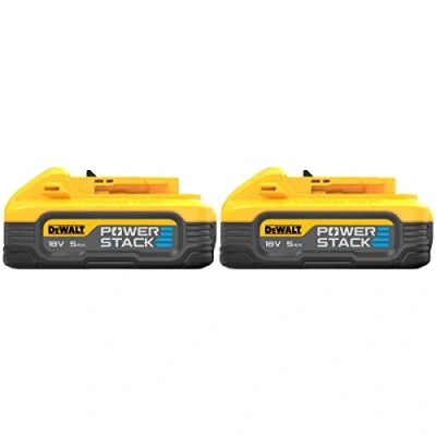 Afbeelding van DeWALT DCBP518H2 POWERSTACK TWIN PACK Accu 18V 5.0Ah Li ion