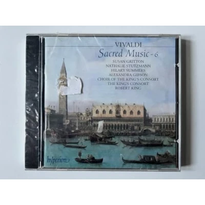 Afbeelding van Vivaldi: Sacred Music Vol 6 /King, Gritton, Stutzmann, et al