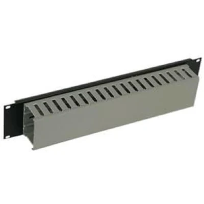 Afbeelding van Triton Platformkabelgeleidingspaneel (horizontaal), Accessoires voor serverkasten, Grijs