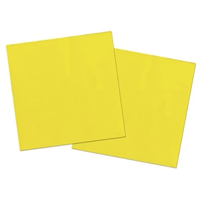 Afbeelding van Folat Gele Servetten 33x33 cm (20 stuks)