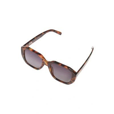 Afbeelding van Urban Classics Accessoires 113 Sunglasses UC Zonnebril, Heren, Maat: One Size, Brown leo black