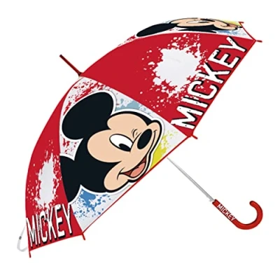 Afbeelding van Paraplu Mickey Mouse Happy Smiles Rood (Ø 80 cm)
